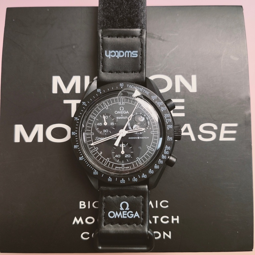 Swatch X Omega Mission To The Moonphase - New Moon